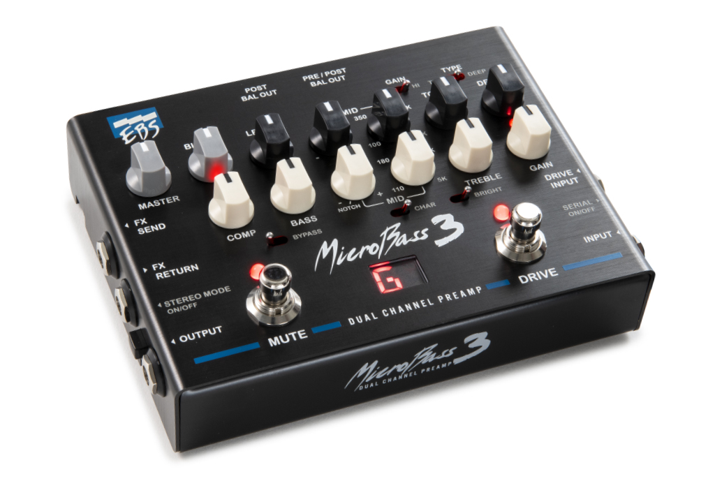 EBS MicroBass 3 - Professional Outboard Preamp - EBS Professional 